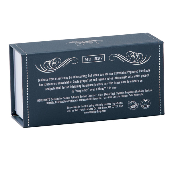 Peppered Patchouli Man Soap Bar