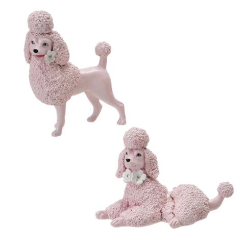 Assorted Poodle Figurine, INDIVIDUALLY SOLD