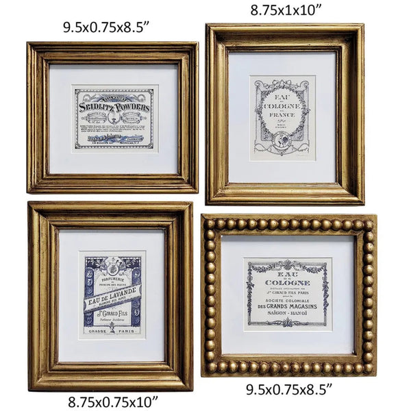 Assorted Parfumerie Wall Print, INDIVIDUALLY SOLD