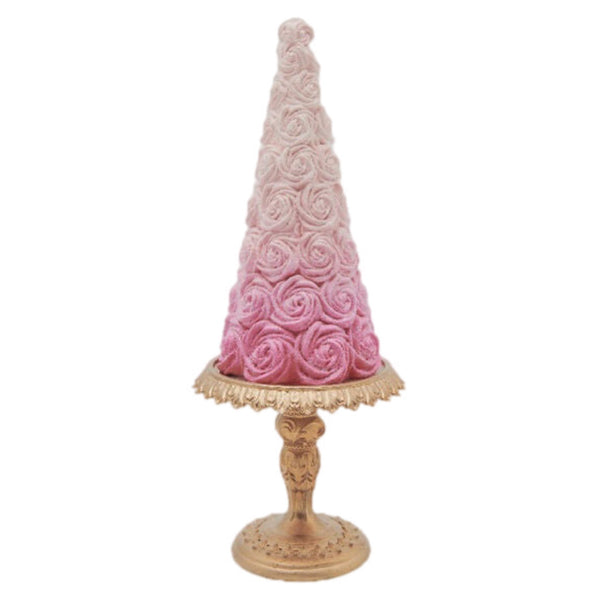 Assorted Meringue & Macaron Cakes On Pedestal Figurine, INDIVIDUALLY SOLD