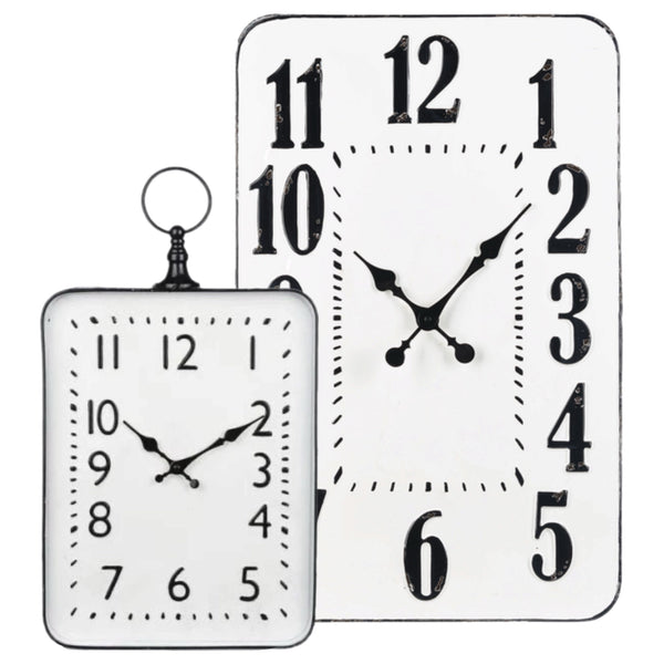 Assorted Enamel Clock, INDIVIDUALLY SOLD