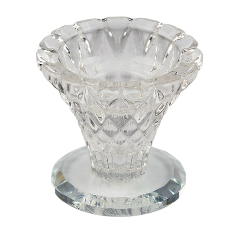 Mini Glass Taper Candle Holder