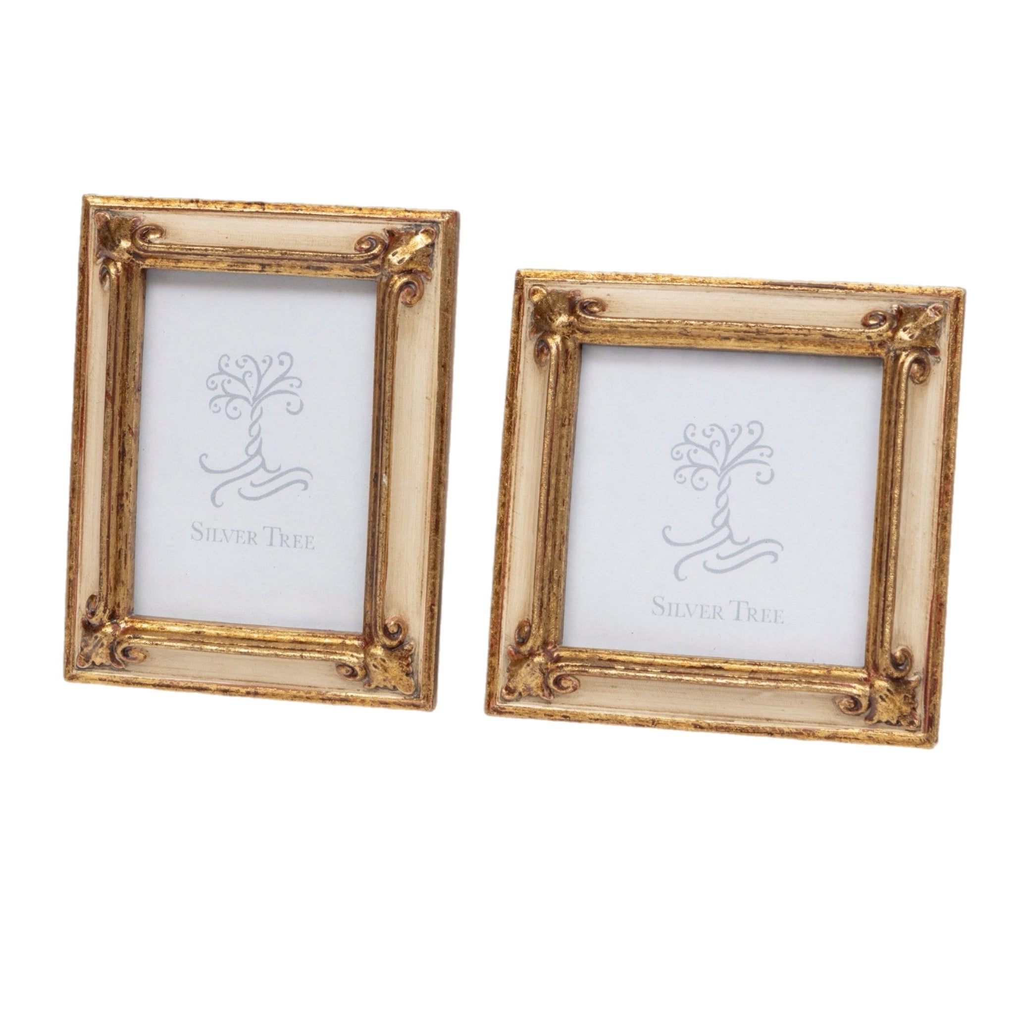 Assorted Gold & Cream Photo Frame, INDIVIDUALLY SOLD