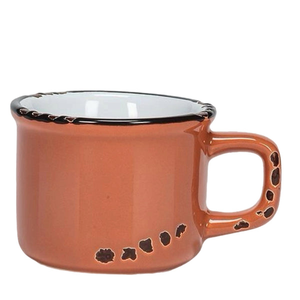 Assorted Terra Enamel Mug, INDIVIDUALLY SOLD