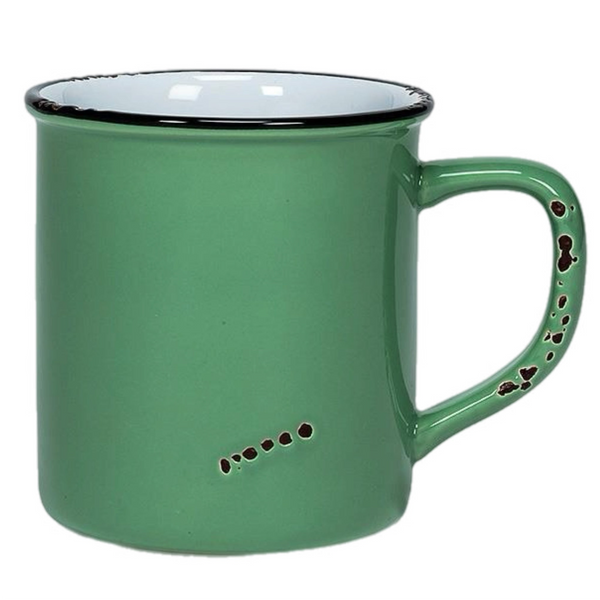 Assorted Forest Enamel Mug, INDIVIDUALLY SOLD