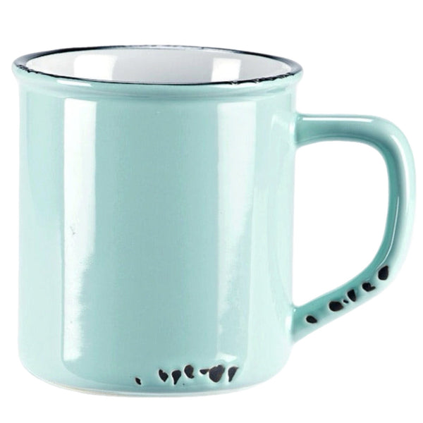 Assorted Blue Enamel Mug, INDIVIDUALLY SOLD