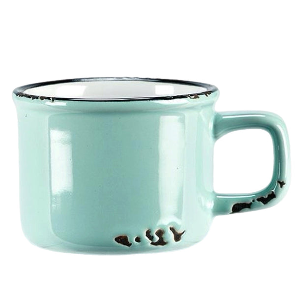 Assorted Blue Enamel Mug, INDIVIDUALLY SOLD