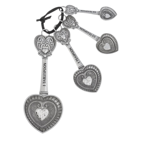 Heart Shaped Measuring Spoons