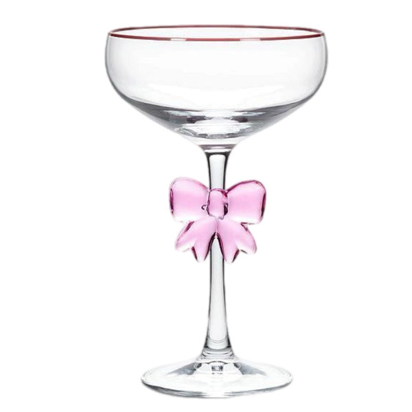 Assorted Glass Bow Drinkware, INDIVIDUALLY SOLD ￼