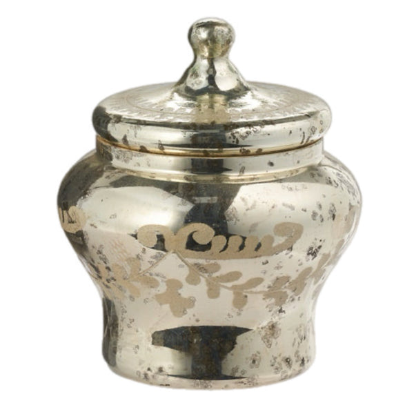 Assorted Glass Lidded Cachepot, INDIVIDUALLY SOLD