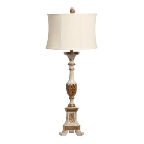 White And Gold Table Lamp