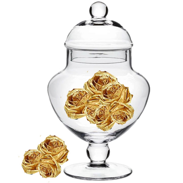 Clear Candy Jar With Lid