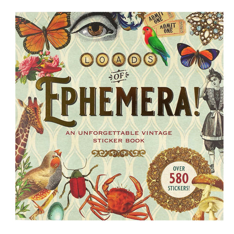 Loads of Ephemera Sticker Book