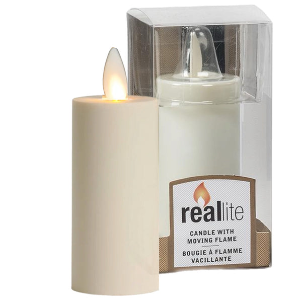 Assorted Ivory Flameless Candle, INDIVIDUALLY SOLD