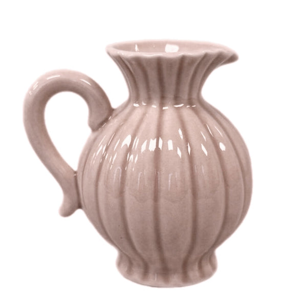 Assorted Brown With Stripes Handle Vase, INDIVIDUALLY SOLD