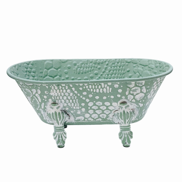 Assorted Mint Green Clawfoot Tub, INDIVIDUALLY SOLD