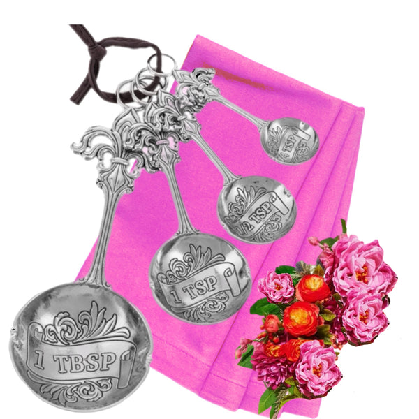 Fleur De Lis Measuring Spoons