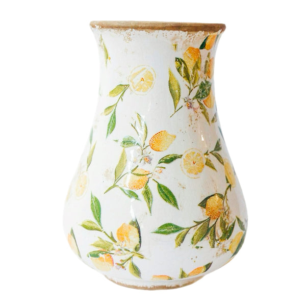 Assorted Lemon Vase, INDIVIDUALLY SOLD