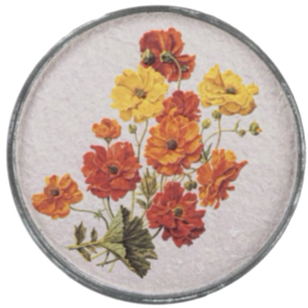 Assorted Round Flower Wall Print, INDIVIDUALLY SOLD