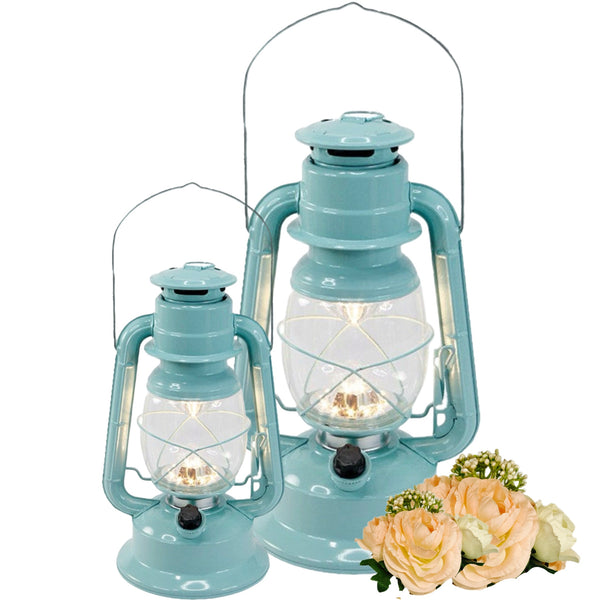 Assorted Enamel LED Lantern, INDIVIDUALLY SOLD