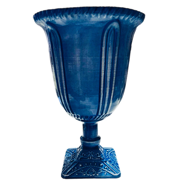 Blue Urn Planter