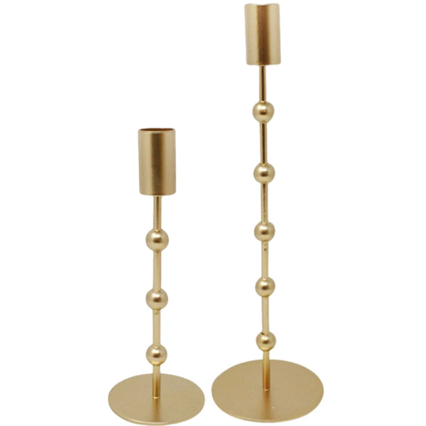 Assorted Gold Taper Candle Holder, INDIVIDUALLY SOLD
