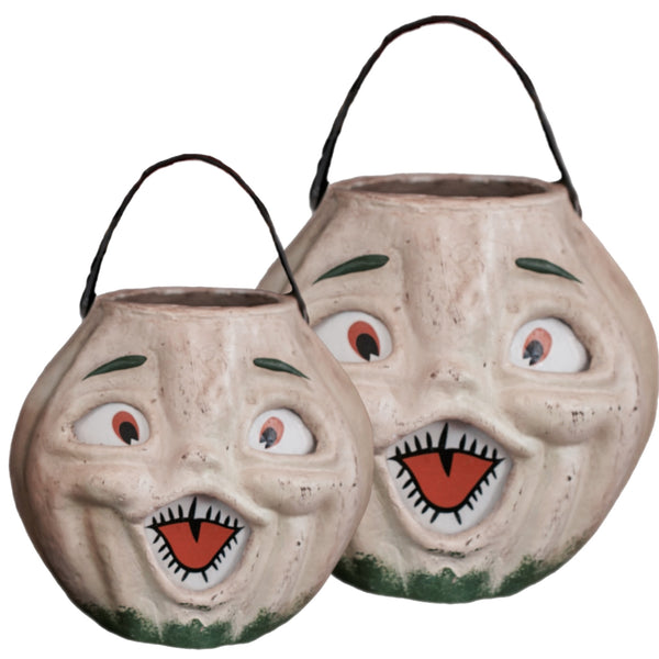 Assorted White Jack O’ Lantern Choir Bucket, INDIVIDUALLY SOLD