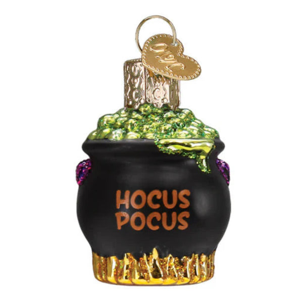 Assorted Glass Cauldron Ornament, INDIVIDUALLY SOLD