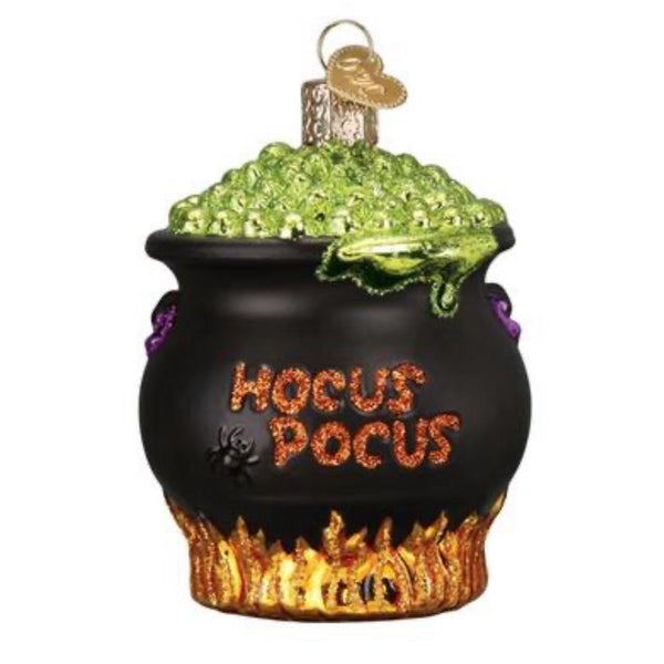 Assorted Glass Cauldron Ornament, INDIVIDUALLY SOLD