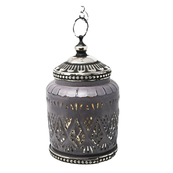 Assorted LED Glass Lantern, INDIVIDUALLY SOLD