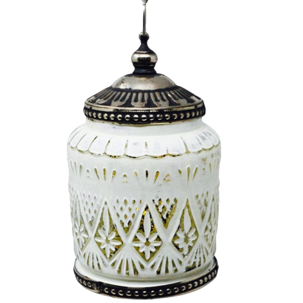 Assorted LED Glass Lantern, INDIVIDUALLY SOLD