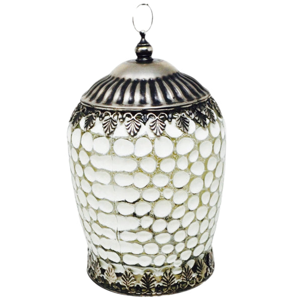 Assorted Glass LED Lantern, INDIVIDUALLY SOLD