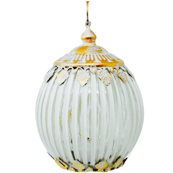 Assorted Glass LED Lantern, INDIVIDUALLY SOLD