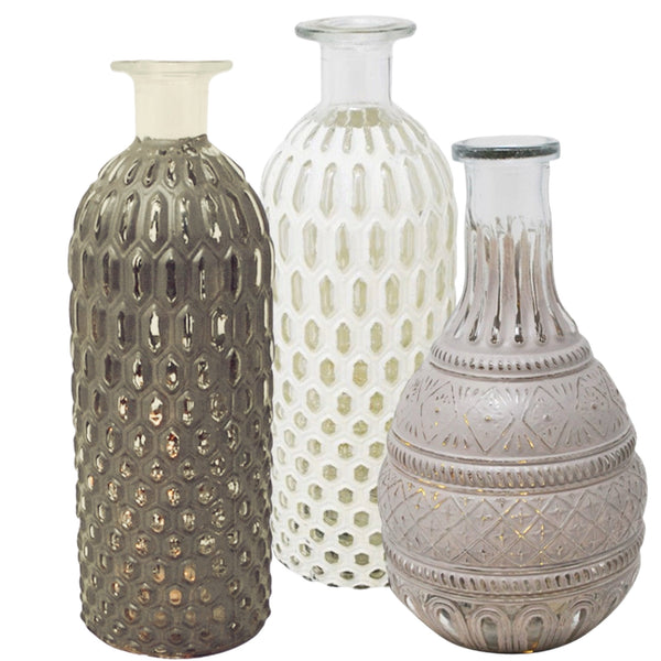 Assorted LED Glass Vases, INDIVIDUALLY SOLD