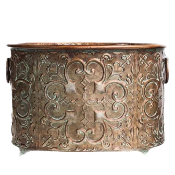 Assorted Bronze Footed Planter, INDIVIDUALLY SOLD