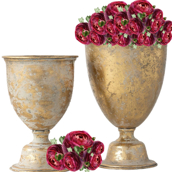 Assorted Gold Chalice Vase, INDIVIDUALLY SOLD