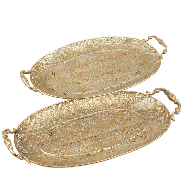 Assorted Filigree Tray, INDIVIDUALLY SOLD