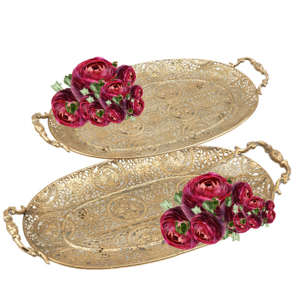 Assorted Filigree Tray, INDIVIDUALLY SOLD