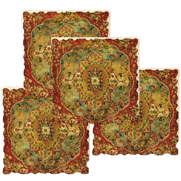 Bazaar Coasters, Set Of 4