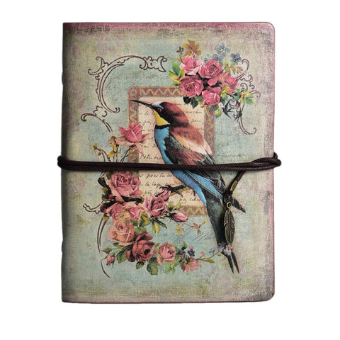 Bird With Roses Journal