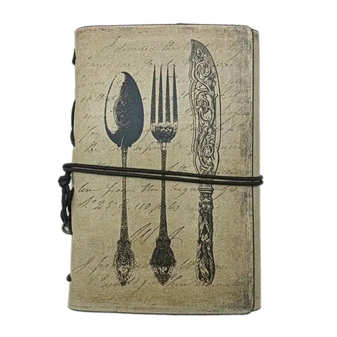 Antiqued Recipes Journal