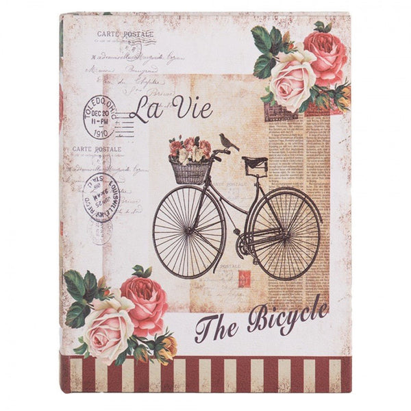 Assorted Parisian Bicycle Book Box, INDIVIDUALLY SOLD