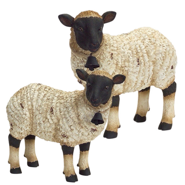 Assorted Sheep With Bell Figurine, INDIVDIUALLY SOLD