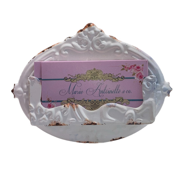 Cream Business Card Holder