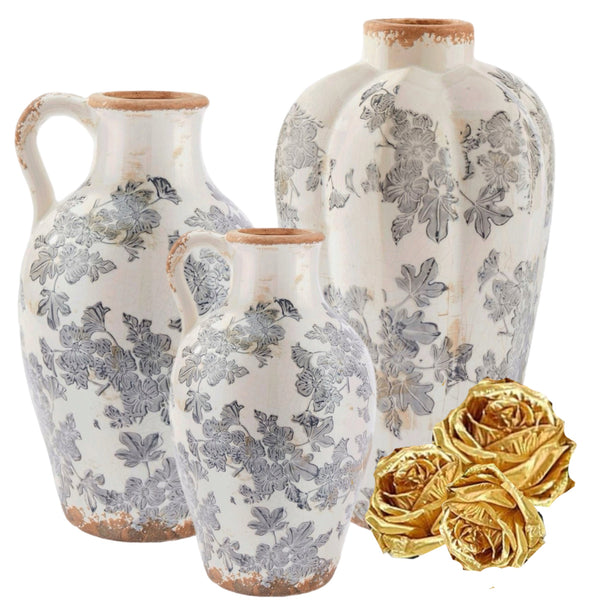 Assorted Terracotta Vase, INDIVIDUALLY SOLD
