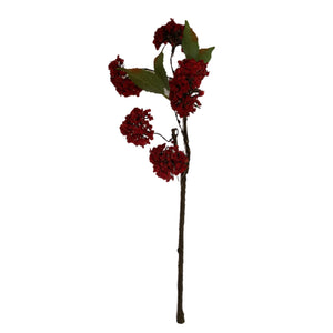 14" Rust Viburnum Stem