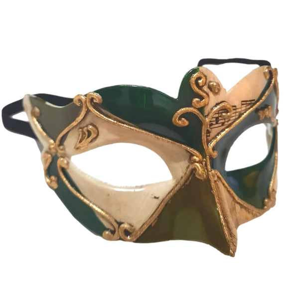 Assorted Music Note Venetian Mask, INDIVIDUALLY SOLD