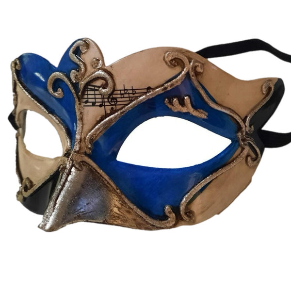 Assorted Music Note Venetian Mask, INDIVIDUALLY SOLD