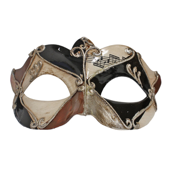 Assorted Music Note Venetian Mask, INDIVIDUALLY SOLD