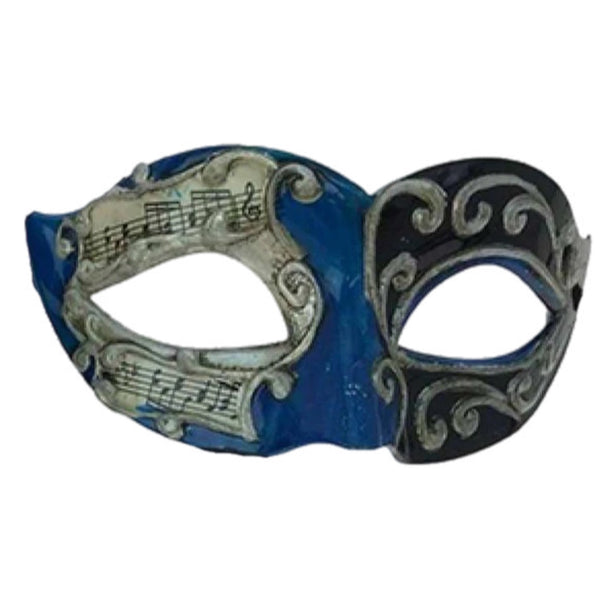 Assorted Music Note Venetian Mask, INDIVIDUALLY SOLD
